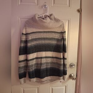 L.L. Bean Soft Cream Knit Sweater